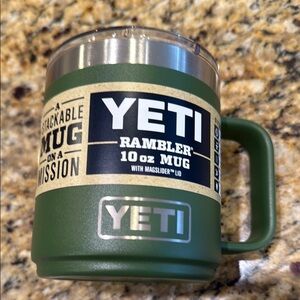 Yeti 10oz mug green